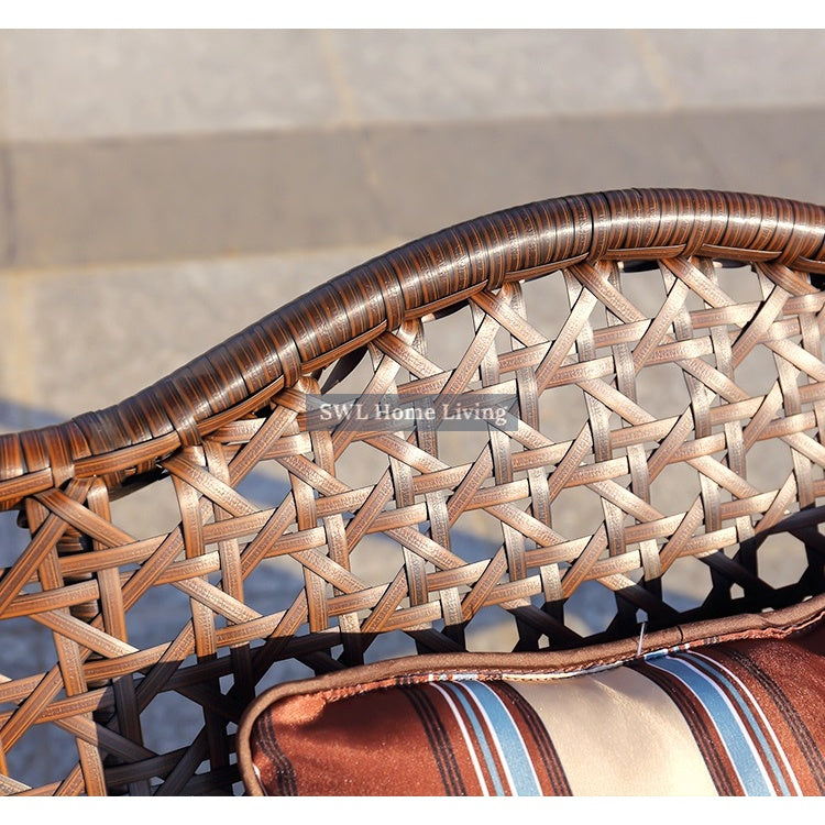 [2-3 Person] Outdoor Swing Balcony Swing Hanging Chair Home Garden Outdoor Courtyard Adjustable Canopy Hammocks 户外阳台秋千吊椅