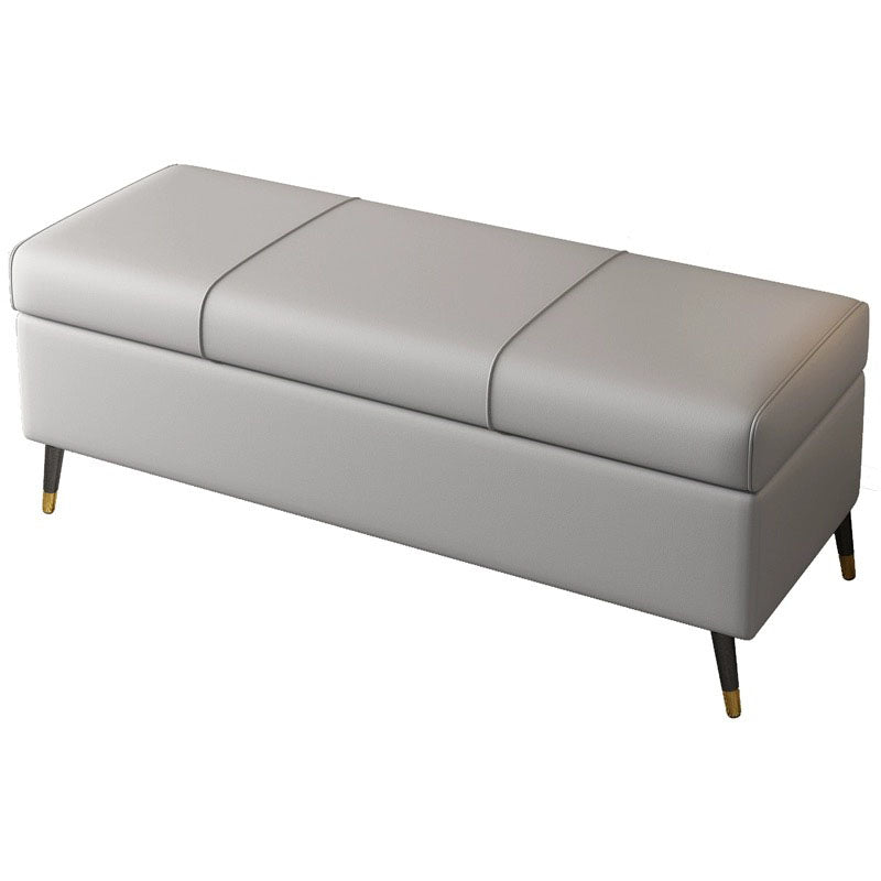 Tech Fabric Storage Shoe Bench Entryway Bedroom Stool