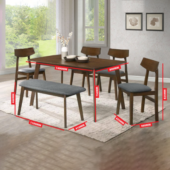 Affordable Modern Home Dining Table And Chair Set