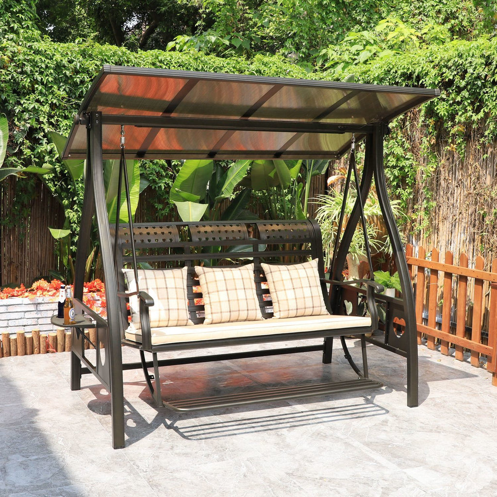 Aluminum Alloy Indoor Outdoor Balcony Swing Chair