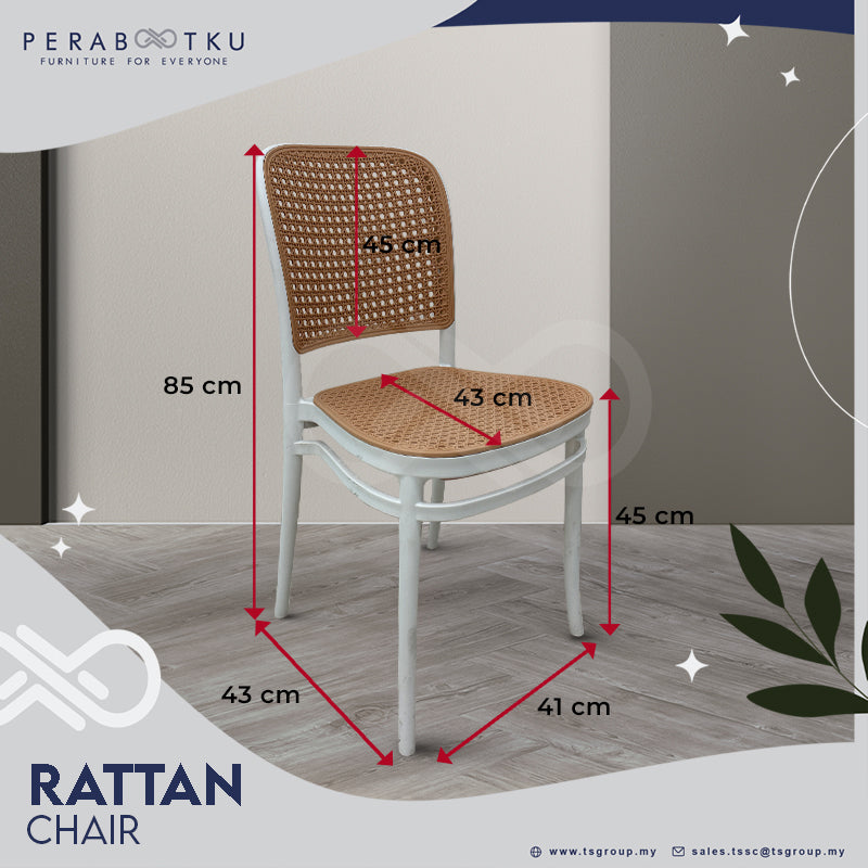 PERABOOTKU Rattan Chair