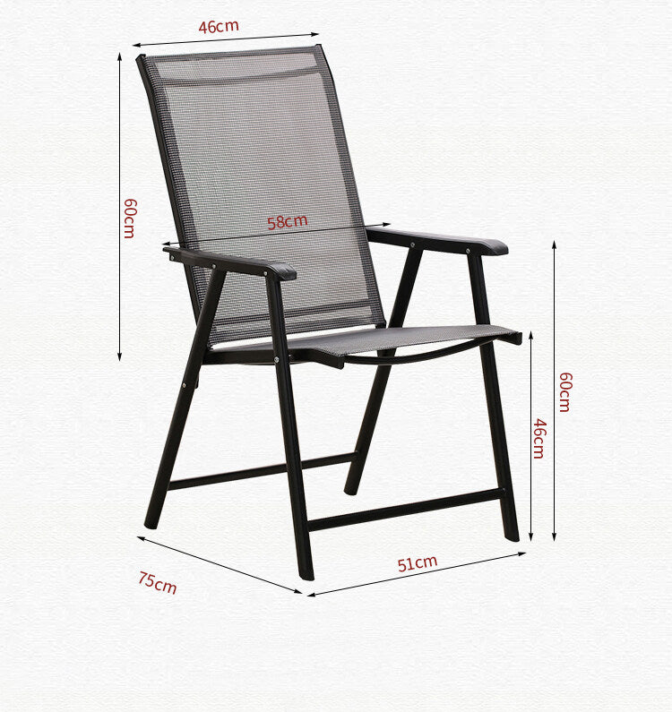 Luxury Mesh Metal Indoor Outdoor Balcony Dining Chairs