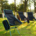 Portable Mesh Low Folding Chair for Camping BBQ Fishing