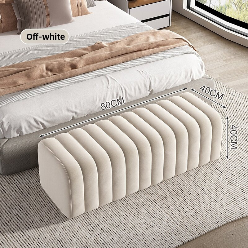 HUIXIONGKANLAN | Shoe Changing Bench Home Entry Sofa Style Elegant Long Bench