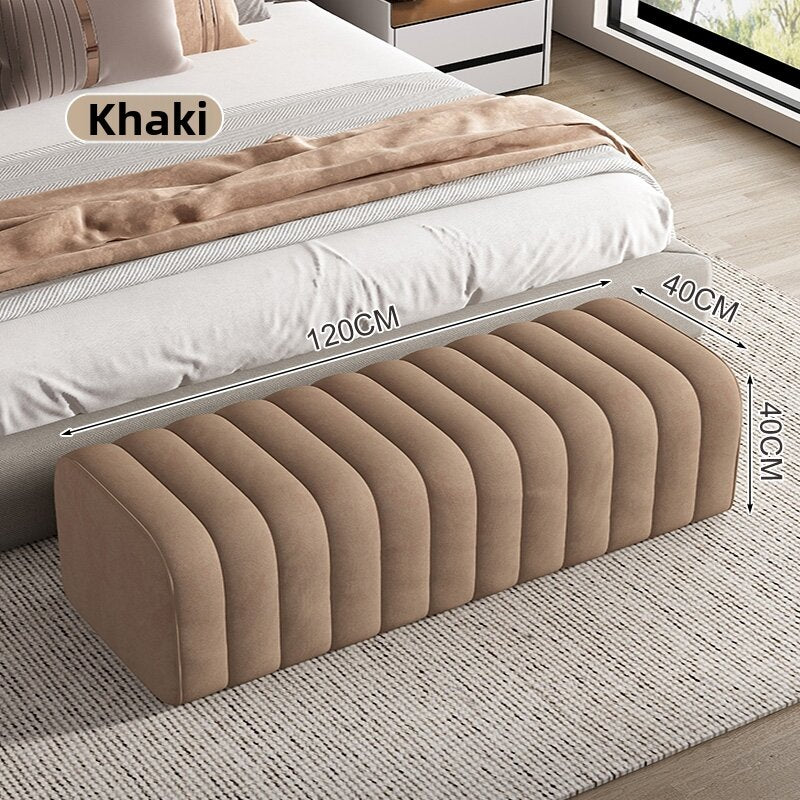 HUIXIONGKANLAN | Shoe Changing Bench Home Entry Sofa Style Elegant Long Bench