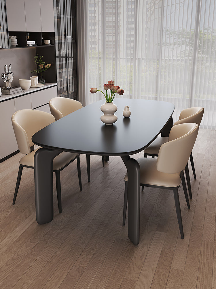 Luxurious Italian Dining Table and Chairs Set