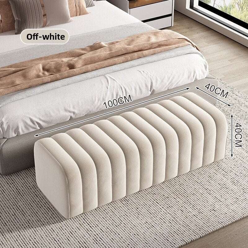 HUIXIONGKANLAN | Shoe Changing Bench Home Entry Sofa Style Elegant Long Bench
