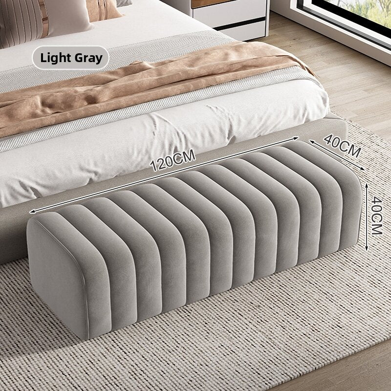 HUIXIONGKANLAN | Shoe Changing Bench Home Entry Sofa Style Elegant Long Bench