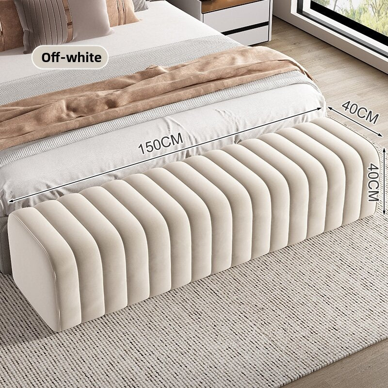 HUIXIONGKANLAN | Shoe Changing Bench Home Entry Sofa Style Elegant Long Bench