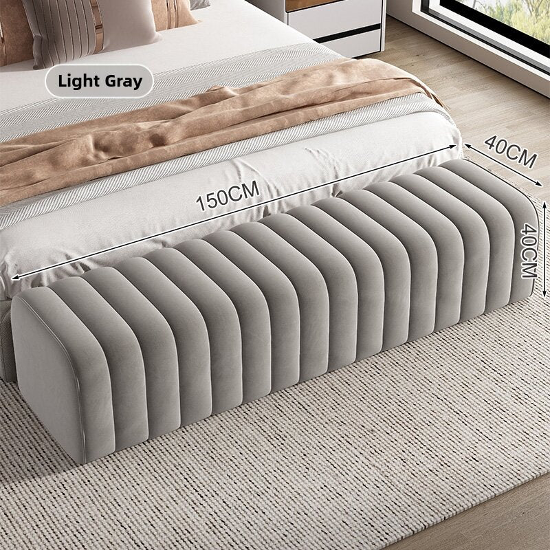 HUIXIONGKANLAN | Shoe Changing Bench Home Entry Sofa Style Elegant Long Bench