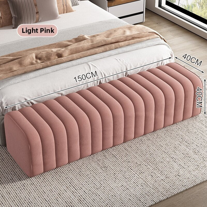 HUIXIONGKANLAN | Shoe Changing Bench Home Entry Sofa Style Elegant Long Bench