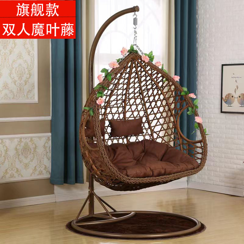 Balcony Indoor Double Lazy Hanging Swing Chair