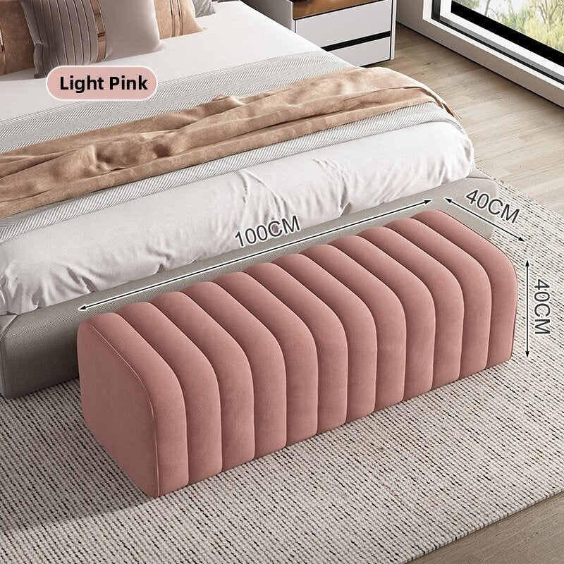 HUIXIONGKANLAN | Shoe Changing Bench Home Entry Sofa Style Elegant Long Bench