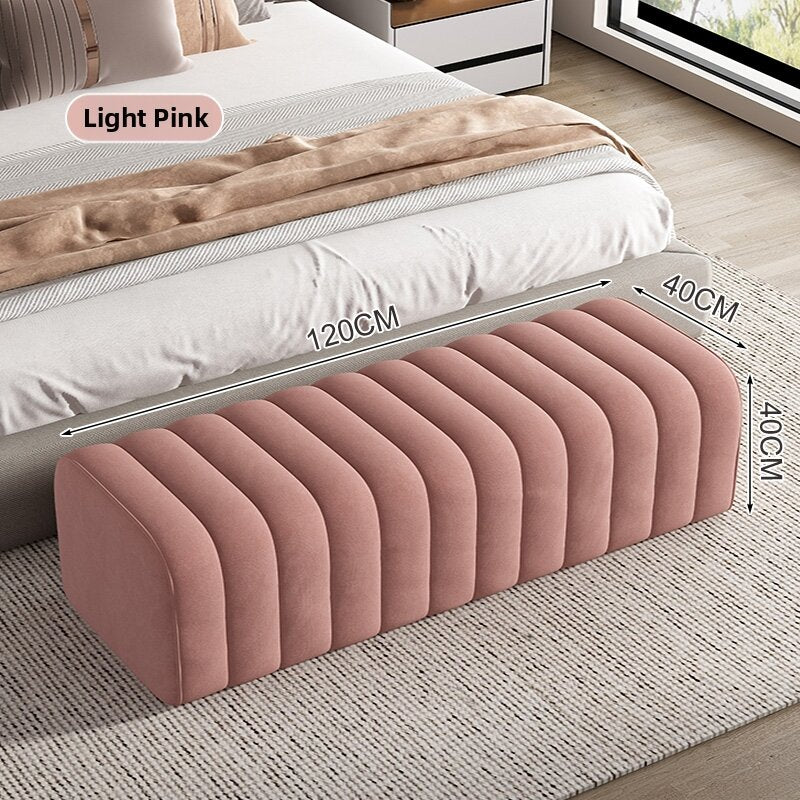 HUIXIONGKANLAN | Shoe Changing Bench Home Entry Sofa Style Elegant Long Bench
