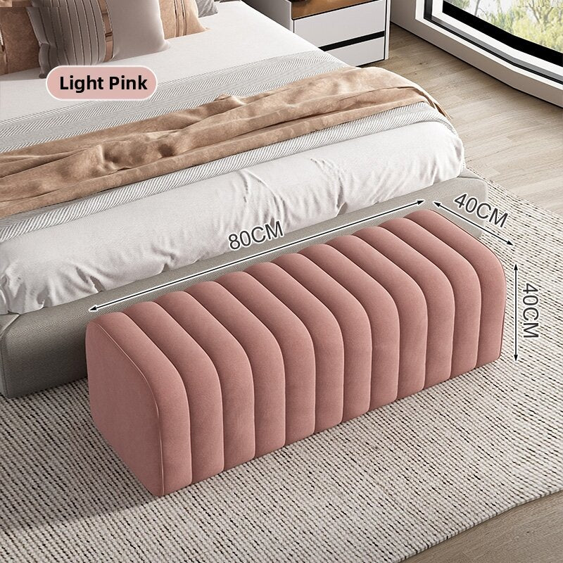 HUIXIONGKANLAN | Shoe Changing Bench Home Entry Sofa Style Elegant Long Bench