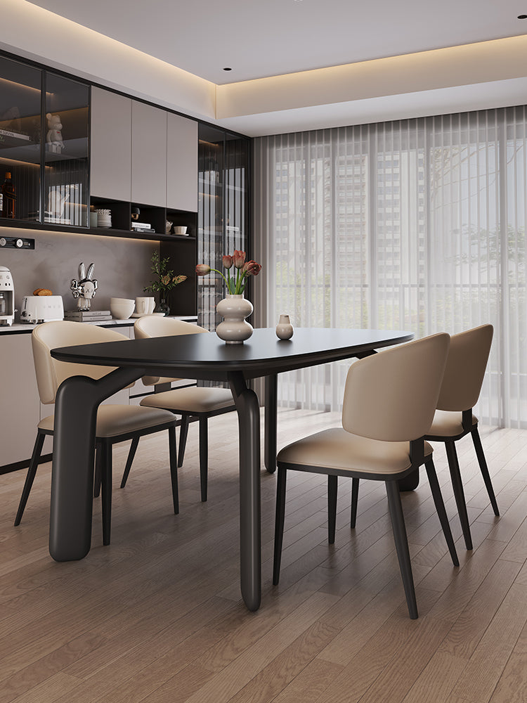 Luxurious Italian Dining Table and Chairs Set