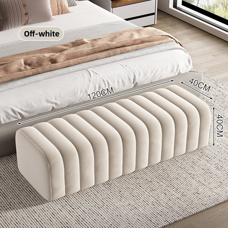 HUIXIONGKANLAN | Shoe Changing Bench Home Entry Sofa Style Elegant Long Bench