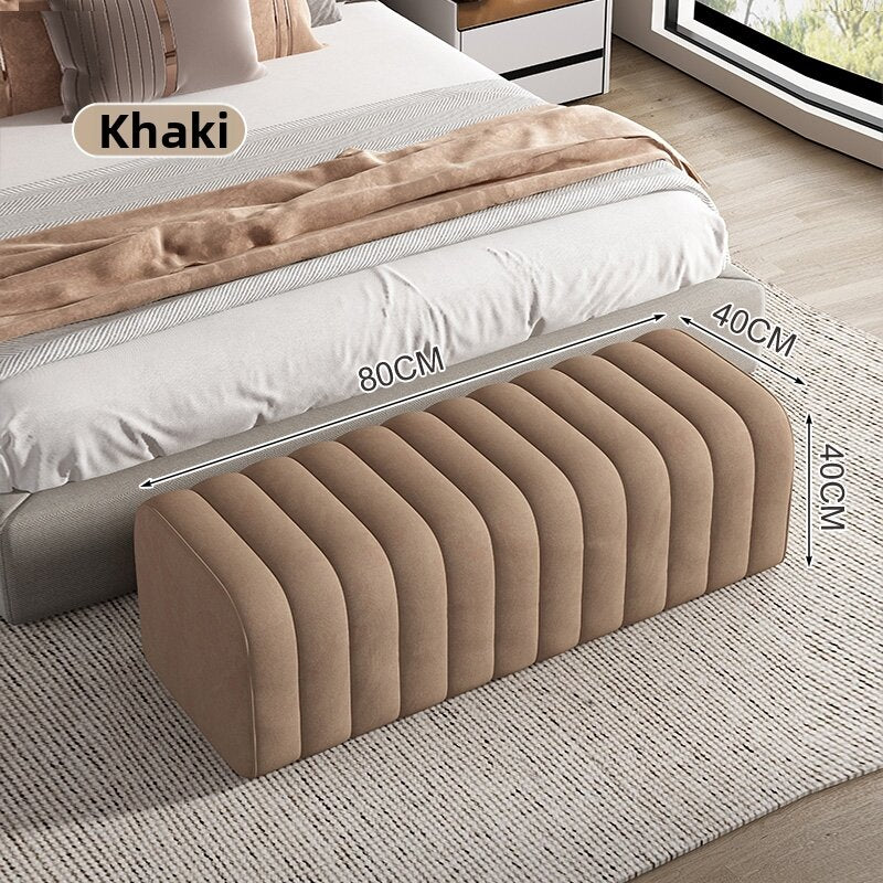 HUIXIONGKANLAN | Shoe Changing Bench Home Entry Sofa Style Elegant Long Bench