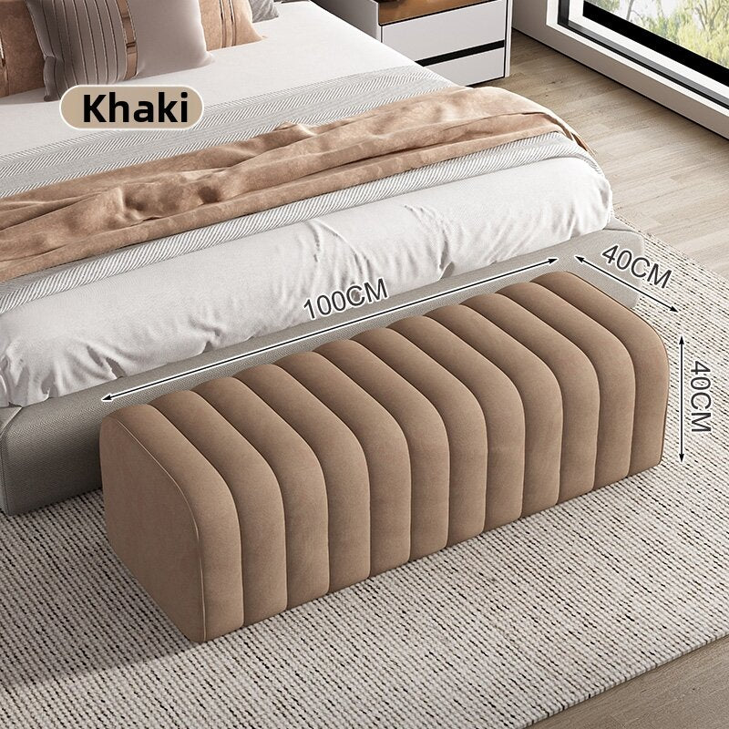 HUIXIONGKANLAN | Shoe Changing Bench Home Entry Sofa Style Elegant Long Bench