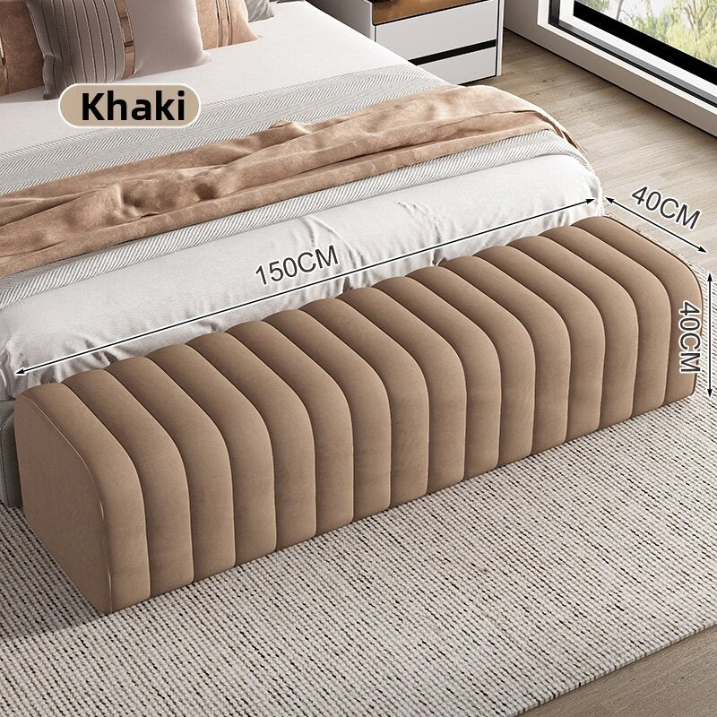 HUIXIONGKANLAN | Shoe Changing Bench Home Entry Sofa Style Elegant Long Bench