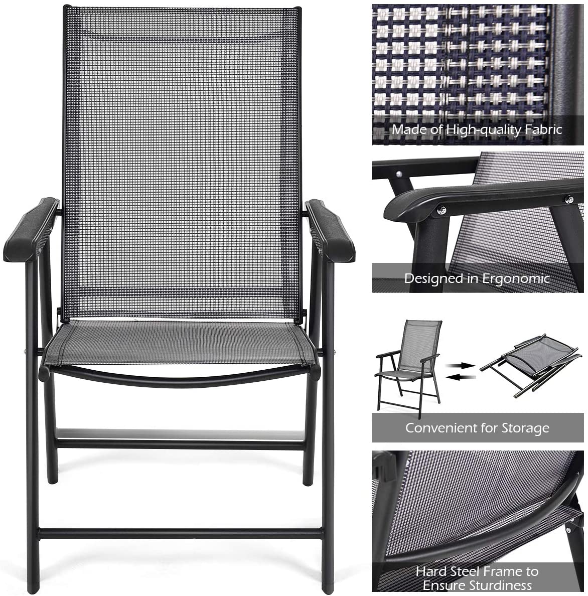 Luxury Mesh Metal Indoor Outdoor Balcony Dining Chairs