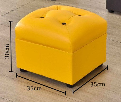 Living Room Fabric Stool Small Sofa Ready Stock